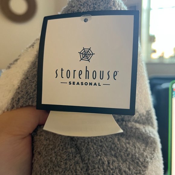 Gray Ghost Pillow - Cozy for Halloween and Fall - by Storehouse Seasonal - Picture 5 of 6